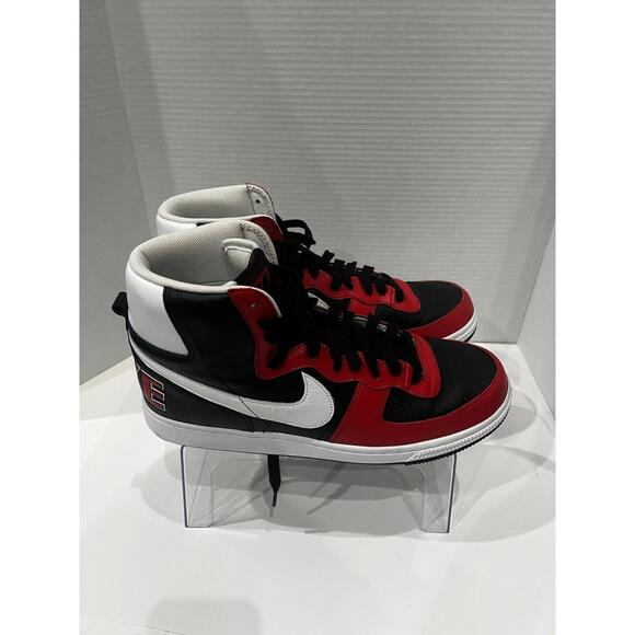 Nike Men's Terminator High Black-White-University Red Size 11 FN4442-001 New - Picture 1 of 8